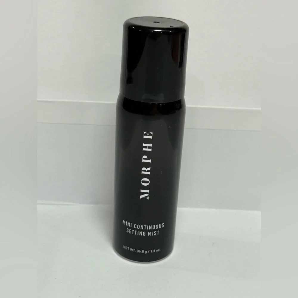 Morphe Mini Continuous Setting Mist 1.3 Oz NEW - Black $13